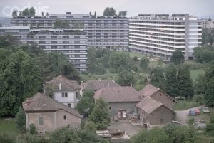 Farm and Apartment Buildings in Geneva
