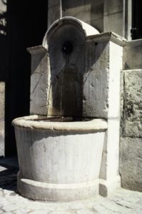 Genf, Altstadt, Brunnen